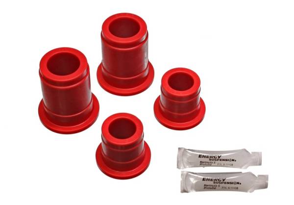 Energy Suspension - Energy Suspension 86-88 Toyota 4 Runner/PickUp Red Front Control Arm Bushing Set (Uppers ONLY) - 8.3104R