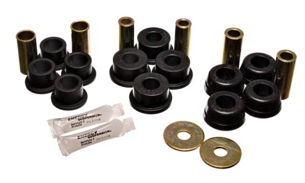 Energy Suspension - Energy Suspension 92-95 Toyota MR2 Black Rear Control Arm Bushing Set (includes Strut Bushings) - 8.3111G