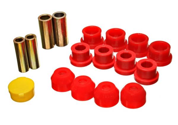 Energy Suspension - Energy Suspension 96-98 Toyota Rav4 Red Rear End Control Arm Bushing Set - 8.3114R