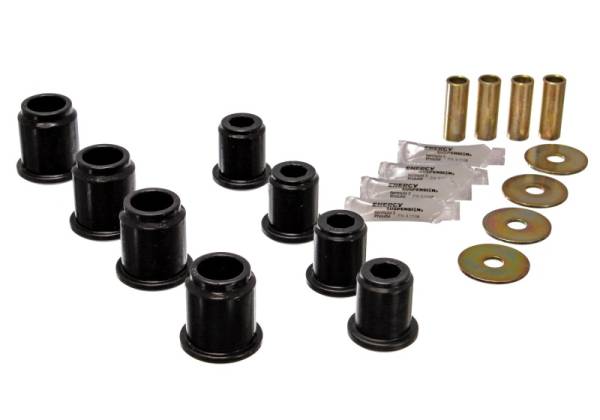 Energy Suspension - Energy Suspension 6/95-04 Toyota Pick Up 4W (Exc T-100/Tundra) Black Front Control Arm Bushing Set - 8.3115G