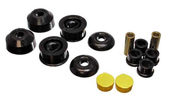 Energy Suspension - Energy Suspension 05-07 Scion tC / 03-06 Toyota Corolla/Matrix Black Front Control Arm Bushing Set - 8.3120G