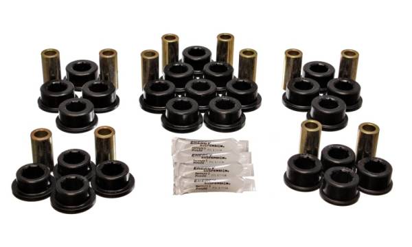 Energy Suspension - Energy Suspension 87-92 Toyota Supra Black Rear Control Arm Bushing Set - 8.3127G