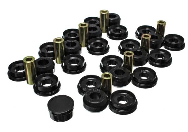 Energy Suspension - Energy Suspension 03-09 Lexus Gx470 / 07-09 Toyota FJ Cruiser Black Rear End Control Arm Bushing Set - 8.3129G