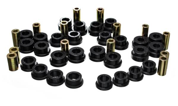 Energy Suspension - Energy Suspension 13 Scion FR-S / Subaru BRZ Black Front Control Arm Bushing Set - 8.3130G