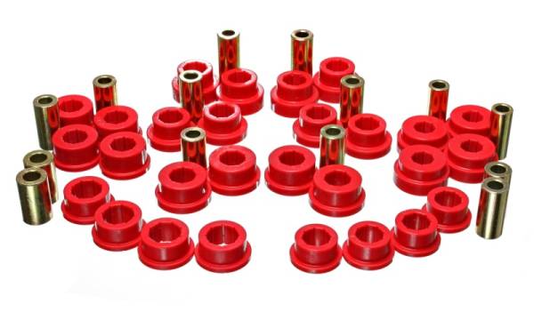 Energy Suspension - Energy Suspension 13 Scion FR-S / Subaru BRZ Red Front Control Arm Bushing Set - 8.3130R