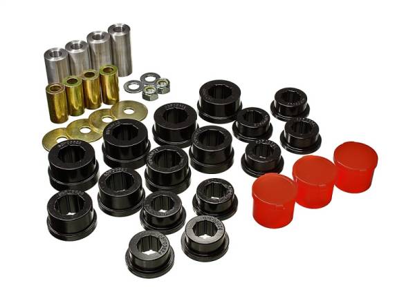 Energy Suspension - Energy Suspension 93-98 Toyota Supra Front Control Arm Bushing Set - Black - 8.3135G