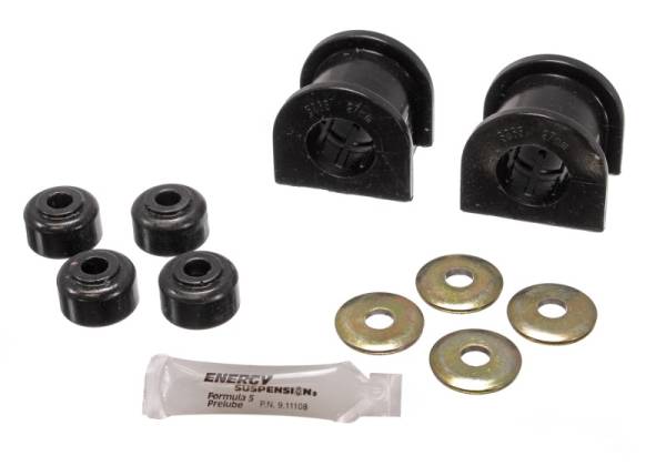Energy Suspension - Energy Suspension 6/95-04 Toyota Pickup 4WD (Exc T-100/Tundra) Blk 26mm Front Sway Bar Bushing Set - 8.5117G