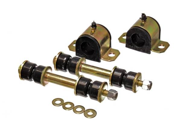 Energy Suspension - Energy Suspension 95-00 Toyota Pickup 2WD (Exc T-100/Tundra) Black 25mm Front Sway Bar Bushing Set - 8.5123G