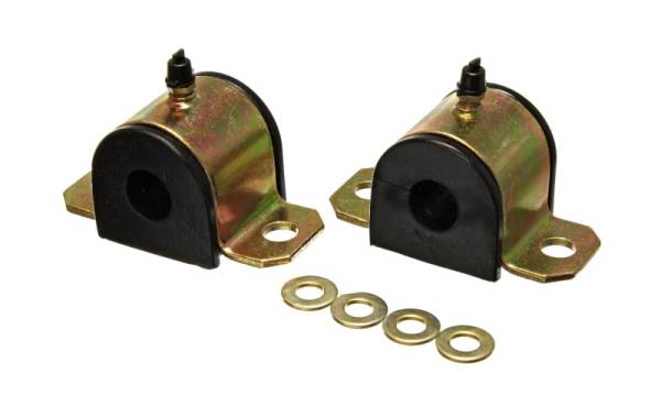 Energy Suspension - Energy Suspension 00-05 Toyota Celica Black 17.5mm Rear Sway Bar Frame Bushings (Greaseable Frame Bu - 8.5125G