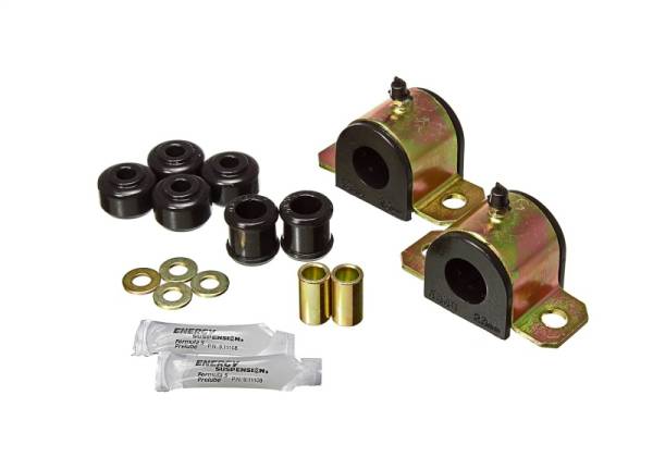 Energy Suspension - Energy Suspension 91-97 Toyota Land Cruiser FJ80 Front Sway Bar Bushing Set 23mm - Black - 8.5144G