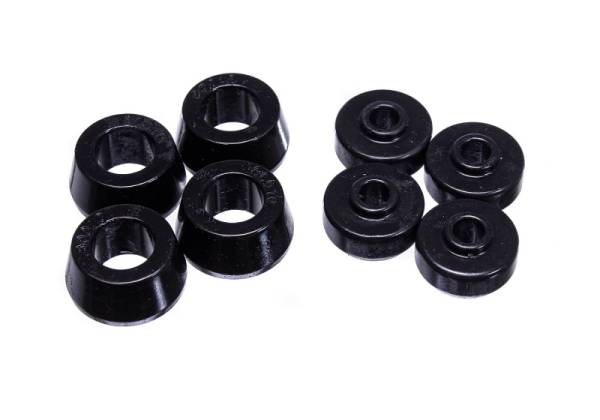 Energy Suspension - Energy Suspension 1996-2009 Toyota 4Runner Rear Shock Bushings (Black) - 8.8102G