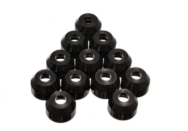 Energy Suspension - Energy Suspension Tie Rod End Bt O.E.-Box Of 12 - Black - 9.13107G
