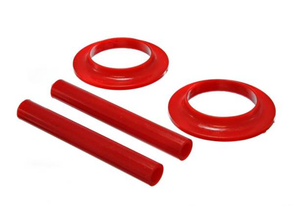 Energy Suspension - Energy Suspension Gm Spring Isolator Set - Red - 9.6102R