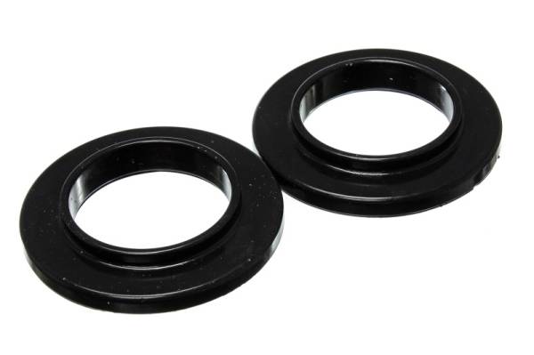 Energy Suspension - Energy Suspension Universal 2 3/4in ID 4 9/16in OD 3/4in H Black Coil Spring Isolators (2 per set) - 9.6104G