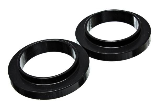 Energy Suspension - Energy Suspension Universal 3 3/4in ID 25 7/16in OD 3/4in H Black Coil Spring Isolators (2 per set) - 9.6120G