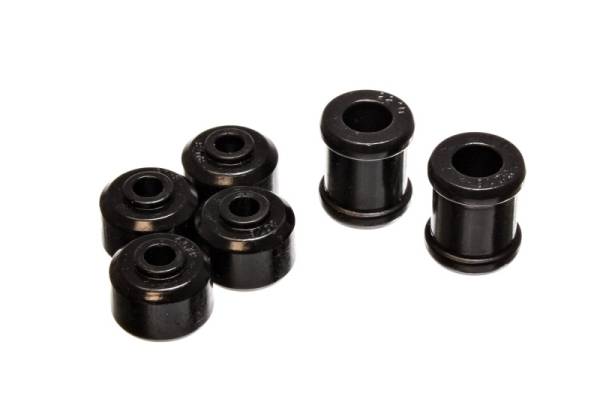Energy Suspension - Energy Suspension 88-98 GM Silverado 1/2 Ton C-10/C1500 P/U 2WD Black Front Shock Bushing Set - 9.8137G