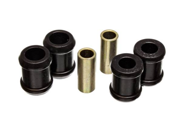 Energy Suspension - Energy Suspension 88-98 GM Silverado 1/2 Ton C-10/C1500 P/U 2WD Black Rear Shock Bushing Set - 9.8138G