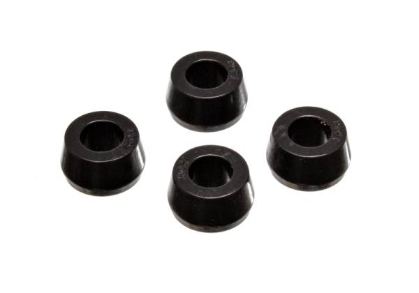Energy Suspension - Energy Suspension Shock Bushing Set - Black - 9.8142G