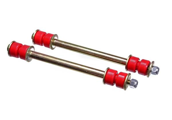 Energy Suspension - Energy Suspension Universal Fixed Length Red End Link Set (6in Length) - 9.8175R