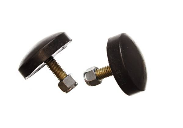 Energy Suspension - Energy Suspension Low Profile Black Bump Stop Set 11/16 inch Tall / 2 inch dia. (2 per set) - 9.9102G