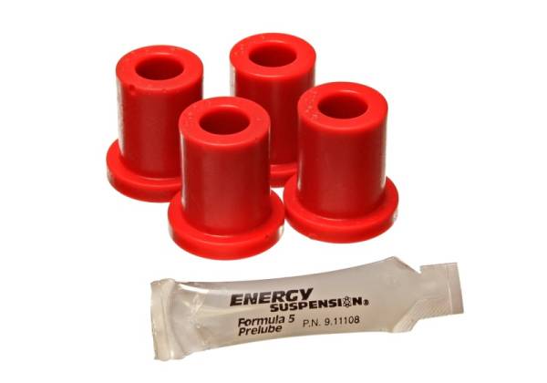 Energy Suspension - Energy Suspension .563 ID x 1.320 OD (Bushing Dims) Red Universal Link - Flange Type Bushiings - 9.9177R