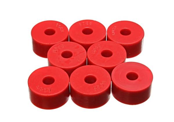 Energy Suspension - Energy Suspension Pad - Med - 1-1/2in OD x 7/16in ID x 3/4in H - Red - 9.9530R