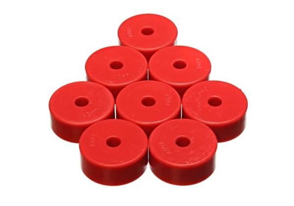 Energy Suspension - Energy Suspension Pad - Med - 2-1/32in OD x 7/16in ID x 13/16in H - Red - 9.9531R