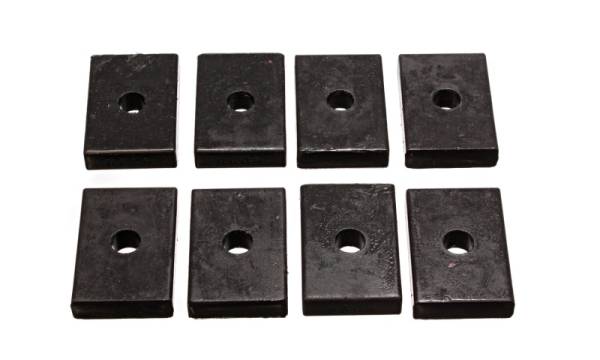 Energy Suspension - Energy Suspension Pad - Firm - 2-7/16in L x 1-5/8in W x 15/32 ID x 1/2in H - Black - 9.9536G