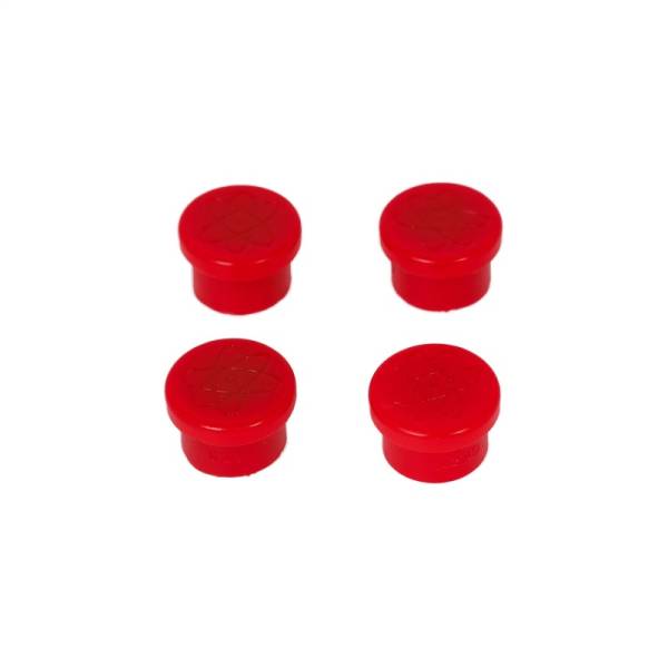 Energy Suspension - Energy Suspension Universal End Cap Bushing Set 1.075 DIA - Red - 9.9550R