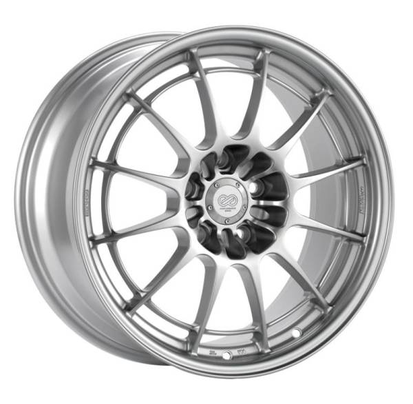 Enkei - Enkei NT03+M 18x10 5x130 60mm Offset 71.6mm Bore Silver Wheel - 365810PO60SP
