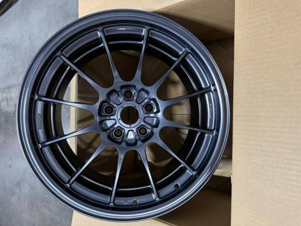 Enkei - Enkei NT03+M 18x9.5 5x114.3 27mm Offset 72.6mm Bore Gunmetal Wheel - 3658956527GM