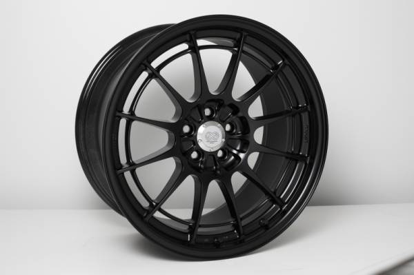 Enkei - Enkei NT03+M 18x9.5 5x100 40mm Offset Black Wheel (Min Order Qty 40) - 3658958040BK