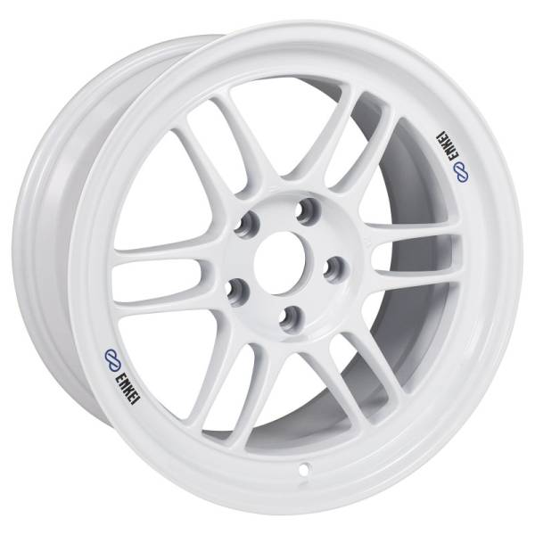 Enkei - Enkei RPF1 17x9 5x114.3 22mm Offset 73mm Bore Vanquish White Wheel - 3797906522WP