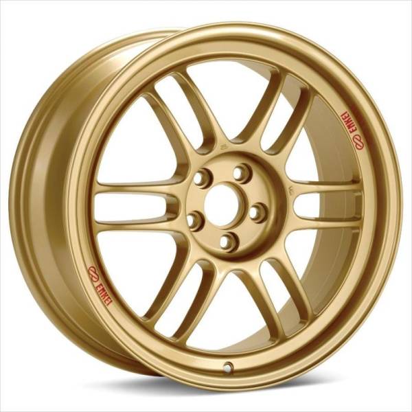 Enkei - Enkei RPF1 18x9.5 5x114.3 38mm Offset 73mm Bore Gold Wheel *Special Order Minimum Order of 40* - 3798956538GG