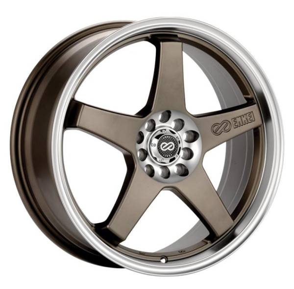 Enkei - Enkei EV5 18x7.5 5x100/114.3 45mm Offset Bronze Wheel - 446-875-0245ZP
