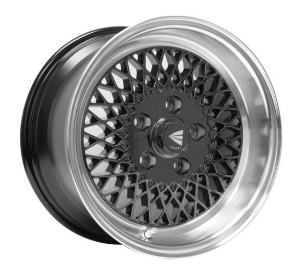 Enkei - Enkei92 Classic Line 15x7 38mm Offset 4x100 Bolt Pattern Black Wheel - 465-570-4938BK