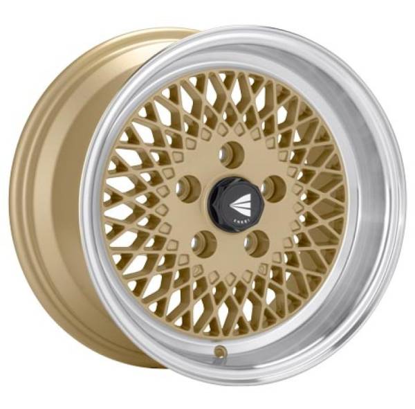 Enkei - Enkei92 Classic Line 15x7 38mm Offset 4x100 Bolt Pattern Gold Wheel - 465-570-4938GG