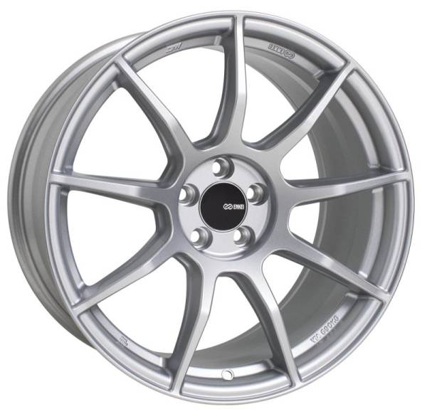 Enkei - Enkei TS9 17x9 5x100 45mm Offset 72.6mm Bore Silver Paint - 492-790-8045SP
