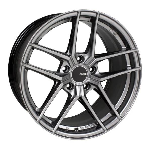 Enkei - Enkei TY5 18x8 5x114.3 50mm Offset 72.6mm Bore Hyper Silver Wheel - 498-880-6550HS