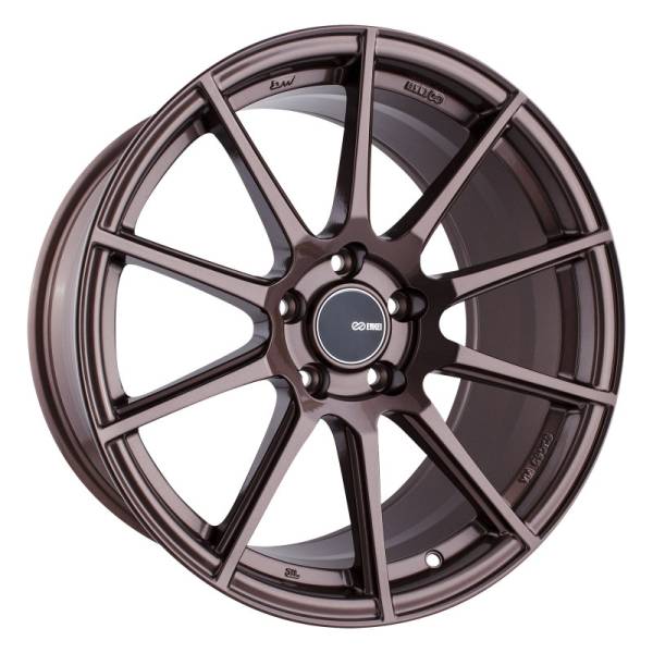 Enkei - Enkei TS10 18x9.5 35mm Offset 5x114.3 Bolt Pattern 72.6mm Bore Dia Copper Wheel - 499-895-6535ZP