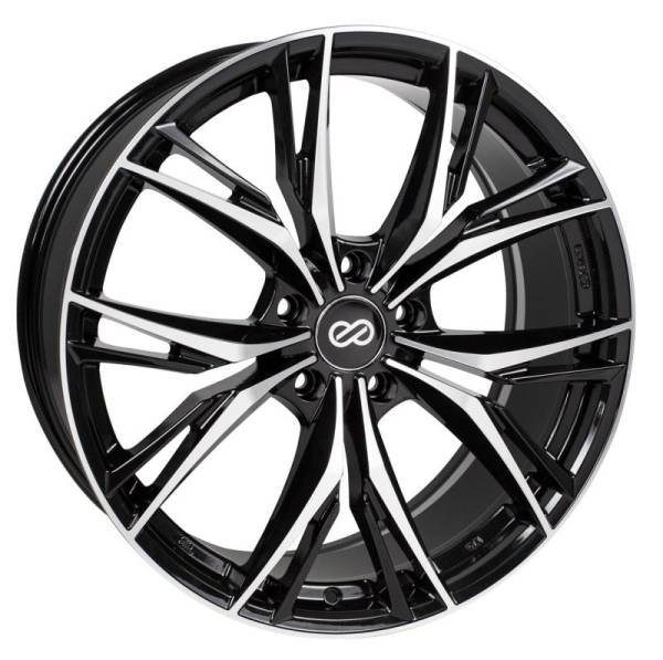 Enkei - Enkei ONX 20x8.5 / 35mm / 5x112 / 72.6 - Black Machined Wheel - 505-285-4435BKM