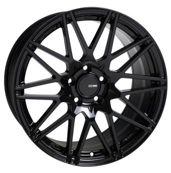 Enkei - Enkei TMS 17x9.0 45mm Offset 5x100 Bolt Pattern 72.6mm Bore Gloss Black Wheel - 515-790-8045BK