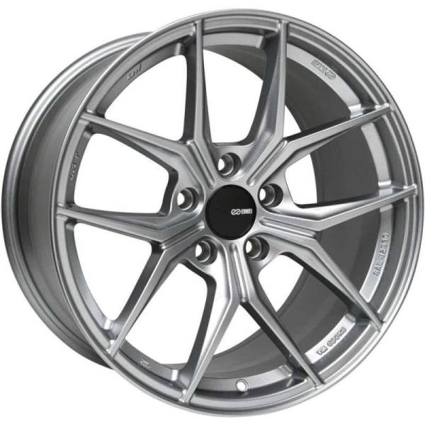 Enkei - Enkei TSR-X 18x8 45mm Offset 5x100 BP 72.6mm Bore Storm Gray Wheel - 529-880-8045GR
