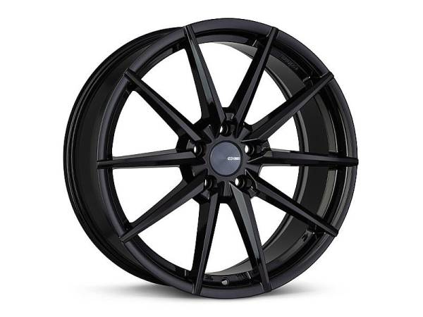 Enkei - Enkei Hornet 17x7.5 5x100 45mm Offset 72.6mm Bore Gloss Black Wheel - 533-775-8045BK