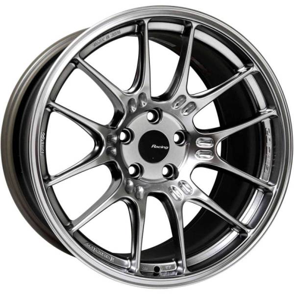 Enkei - Enkei GTC02 18x8 5x114.3 35mm Offset 75mm Bore Hyper Silver Wheel - 534-880-6535HS