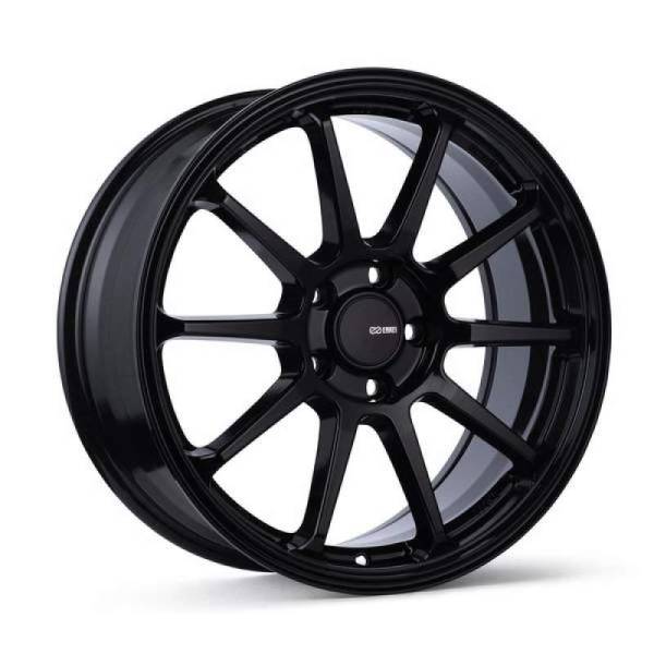 Enkei - Enkei PX-10 16x7 5x114.3 45mm Offset 72.6mm Bore Gloss Black Wheel - 536-670-6545BK