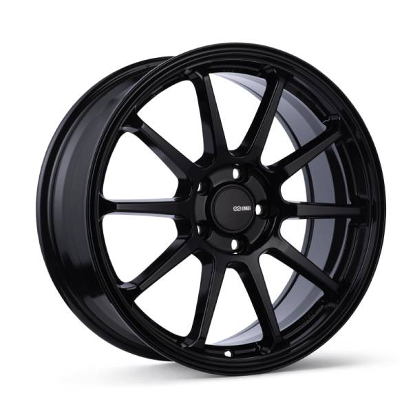 Enkei - Enkei PX-10 18x8 5x112 45mm Offset 72.6mm Bore Gloss Black Wheel - 536-880-4445BK