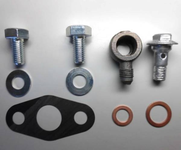 HKS - HKS Oil Parts Kit for GTIII-5R/4R Oil Piping (Required to Replace T51R/TO4Z to GTIII-5R/GTIII-4R) - 14008-AK008