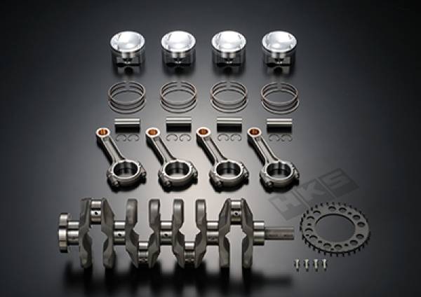 HKS - HKS 08-10 EVO X 4B11 Stroker Kit w/ Forged Pistons Crank & I-Beam Conrods - 21004-AM003