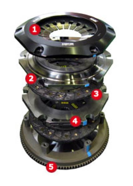HKS - HKS LA CLUTCH TWIN CZ4A 4B11 - 26011-AM002
